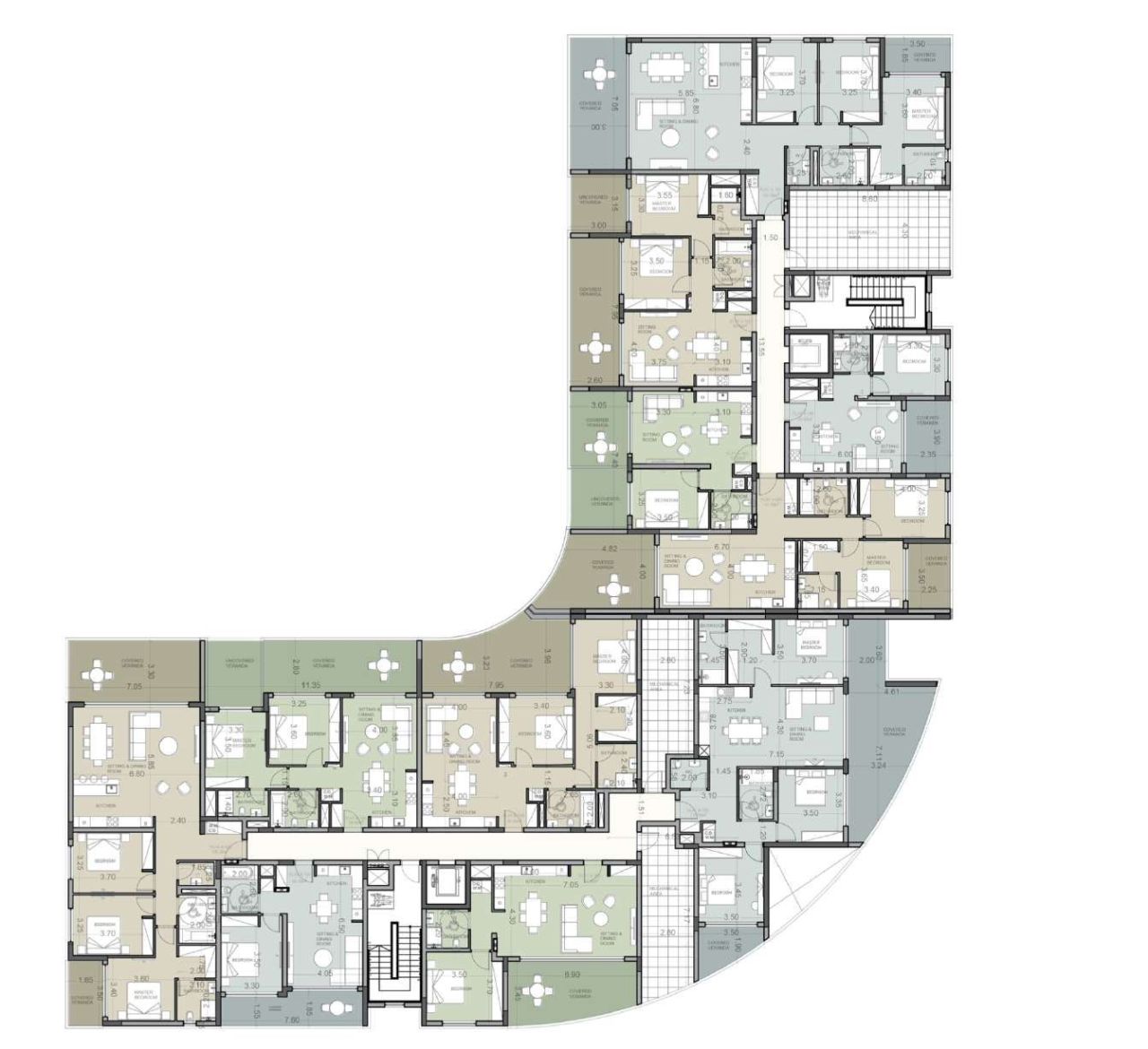 Wohnung in Paphos, Zypern, 75 m² - Foto 3