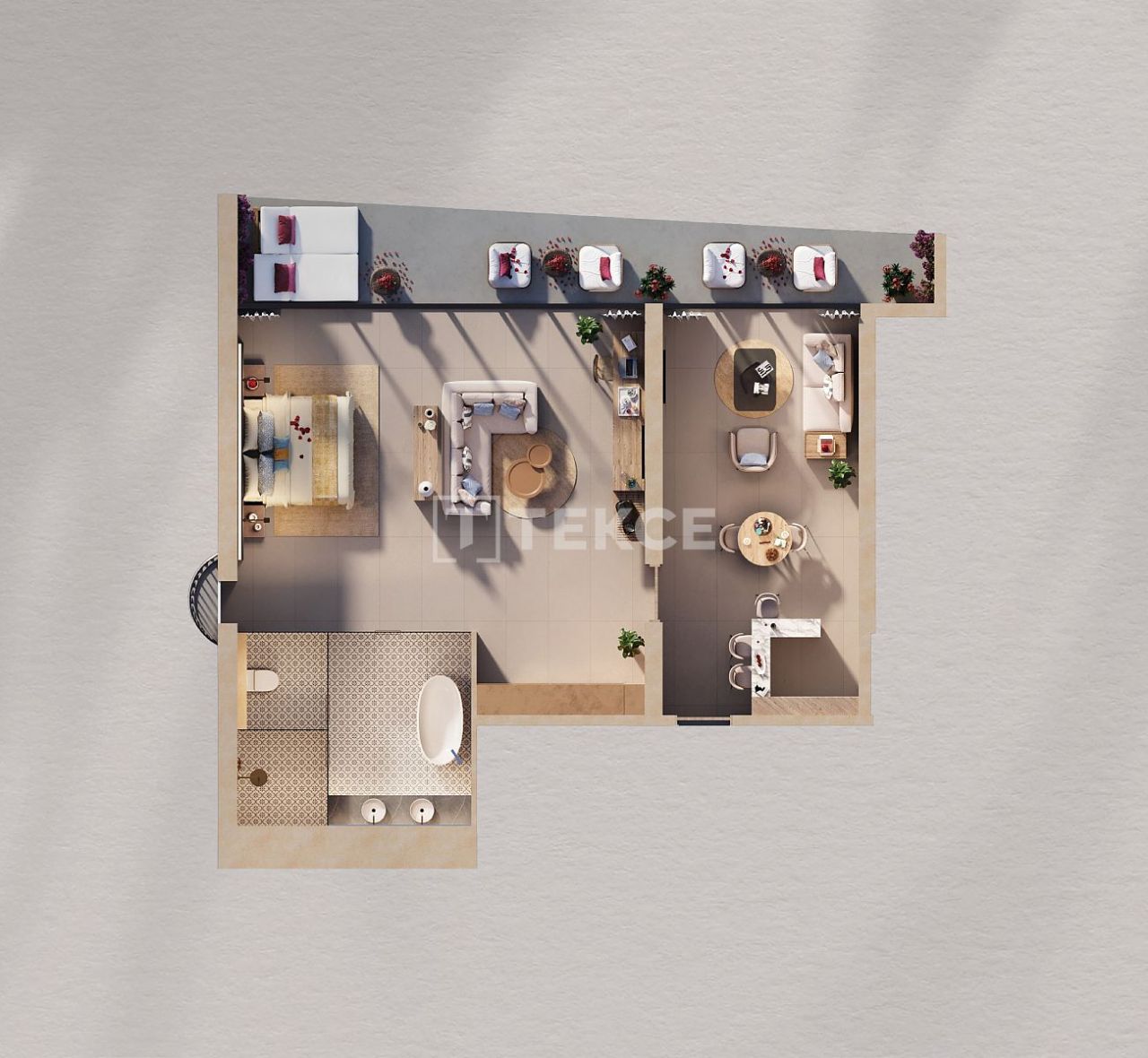 Hôtel The World Islands, EAU, 57 m² - image 13