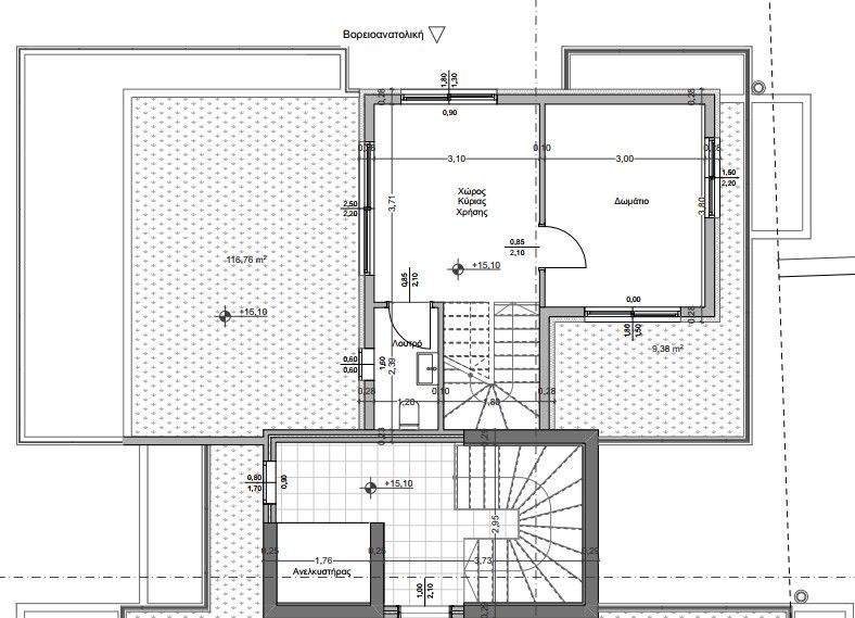 Maisonette in Thessaloniki, Greece, 155 m² - picture 6