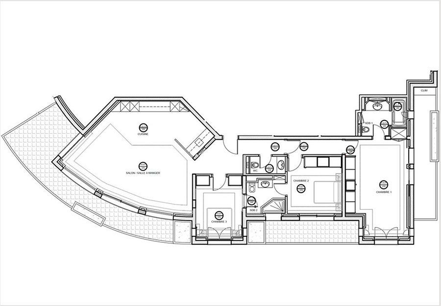 Apartment in Les Moneghetti, Monaco, 193 m² - picture 14
