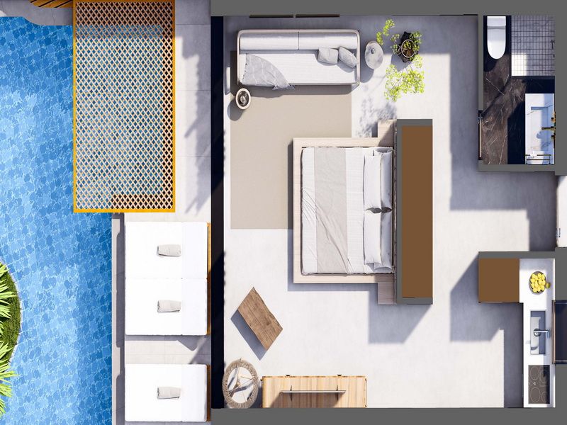 Bungalow in Bahçeli, Zypern, 38 m² - Foto 9