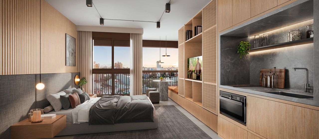 Piso San Paulu, Brasil, 27 m² - imagen 12