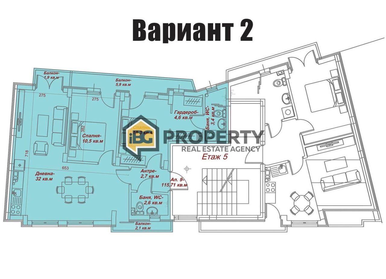 Appartement à Varna, Bulgarie, 116 m² - image 2