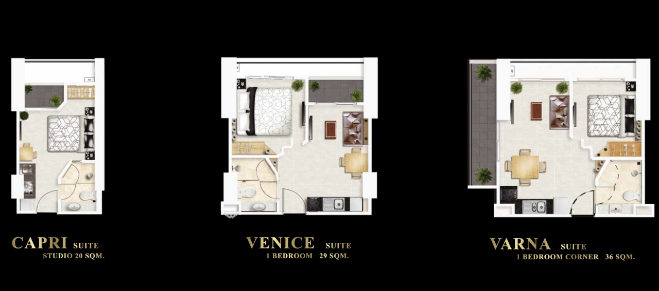 Appartement à Pattaya, Thaïlande, 40 m² - image 14