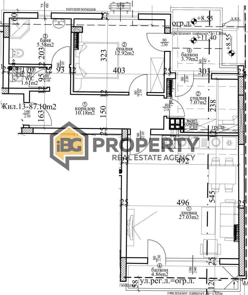 Apartment in Varna, Bulgaria, 121 m² - picture 7