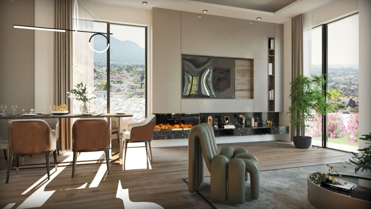 Apartment in Çatalköy, Zypern, 130 m² - Foto 14