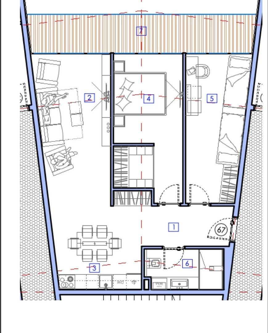 Appartement au Bar, Monténégro, 80 m² - image 7