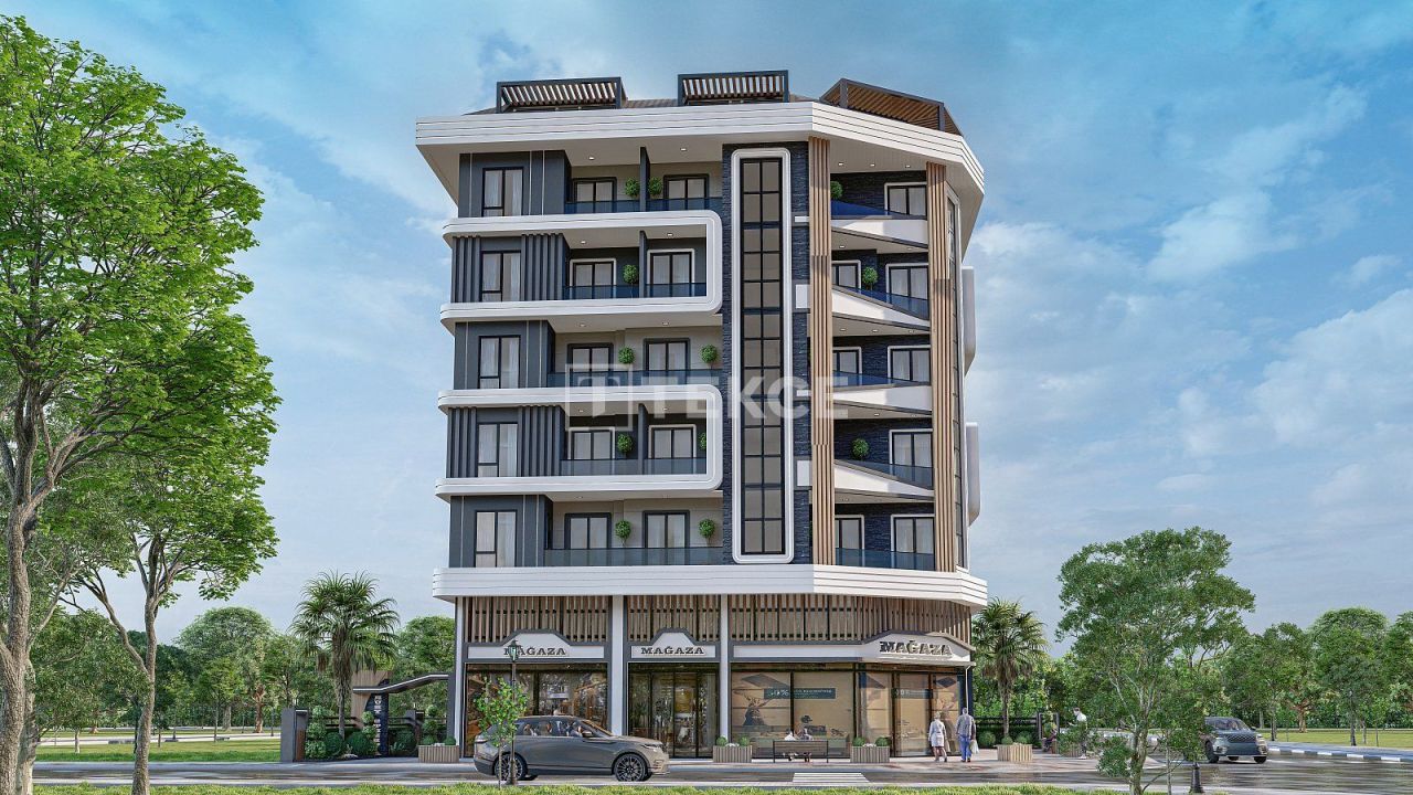 Penthouse in Alanya, Türkei, 94 m² - Foto 1