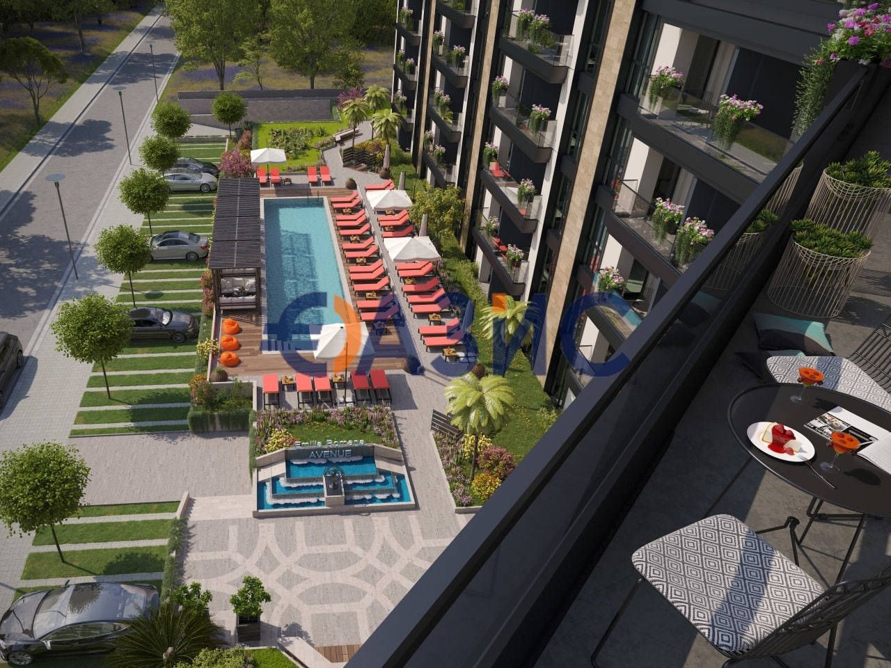 Appartement à Slantchev Briag, Bulgarie, 38 m² - image 8