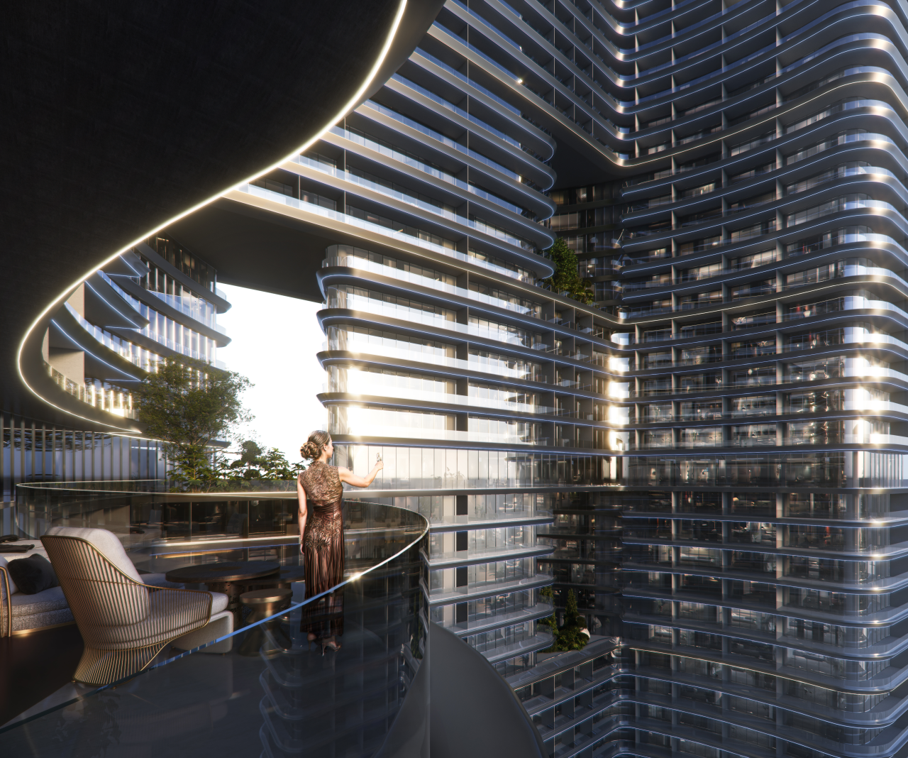 Appartamenti a Dubai, EAU, 44 m² - foto 7