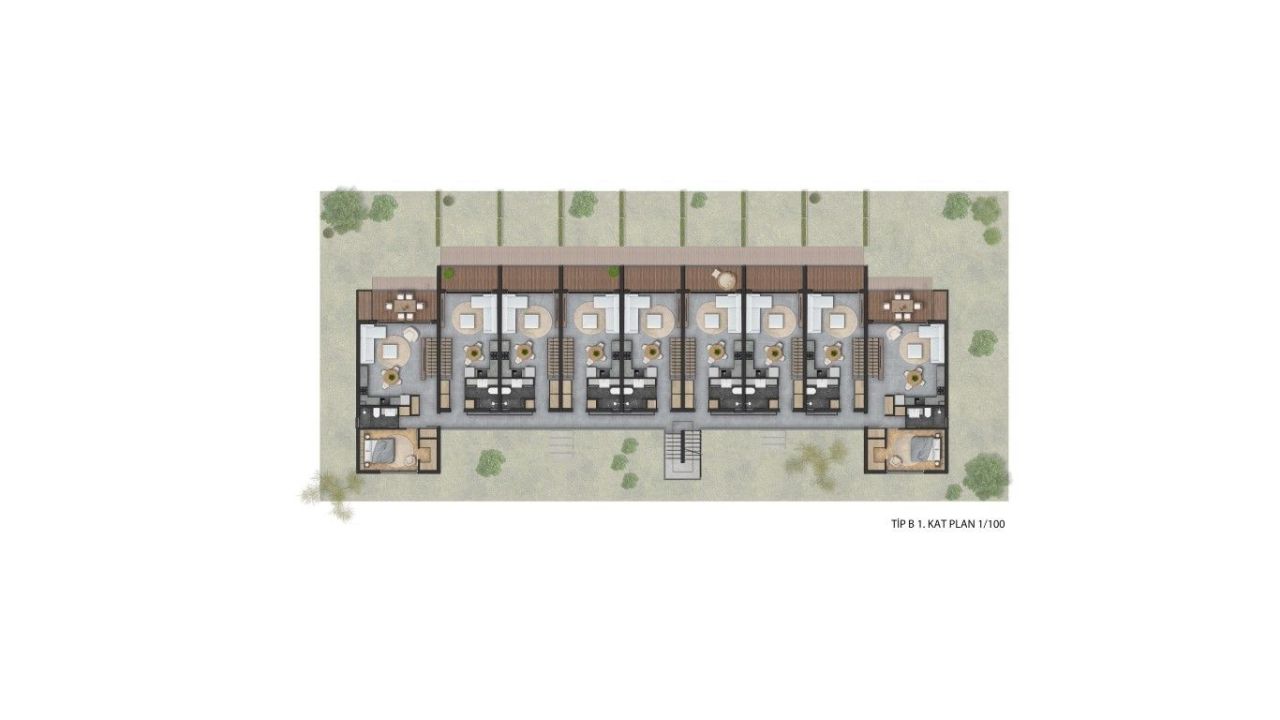 Flat in Esentepe, Cyprus, 55 m² - picture 16