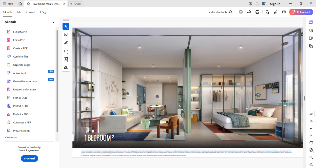 Appartement à Dubaï, EAU, 57 m² - image 2