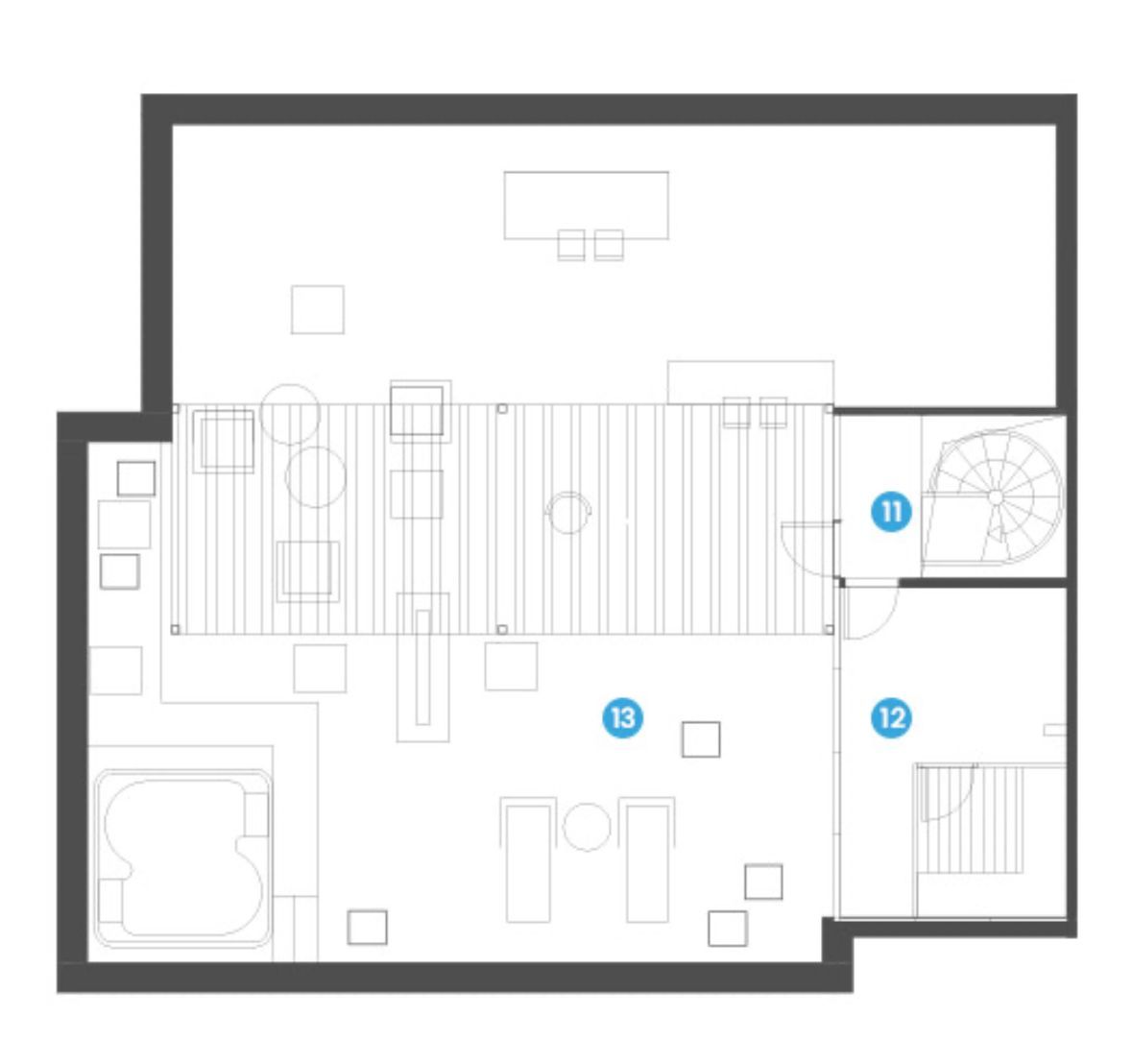 Attico a Budva, Montenegro, 264 m² - foto 4