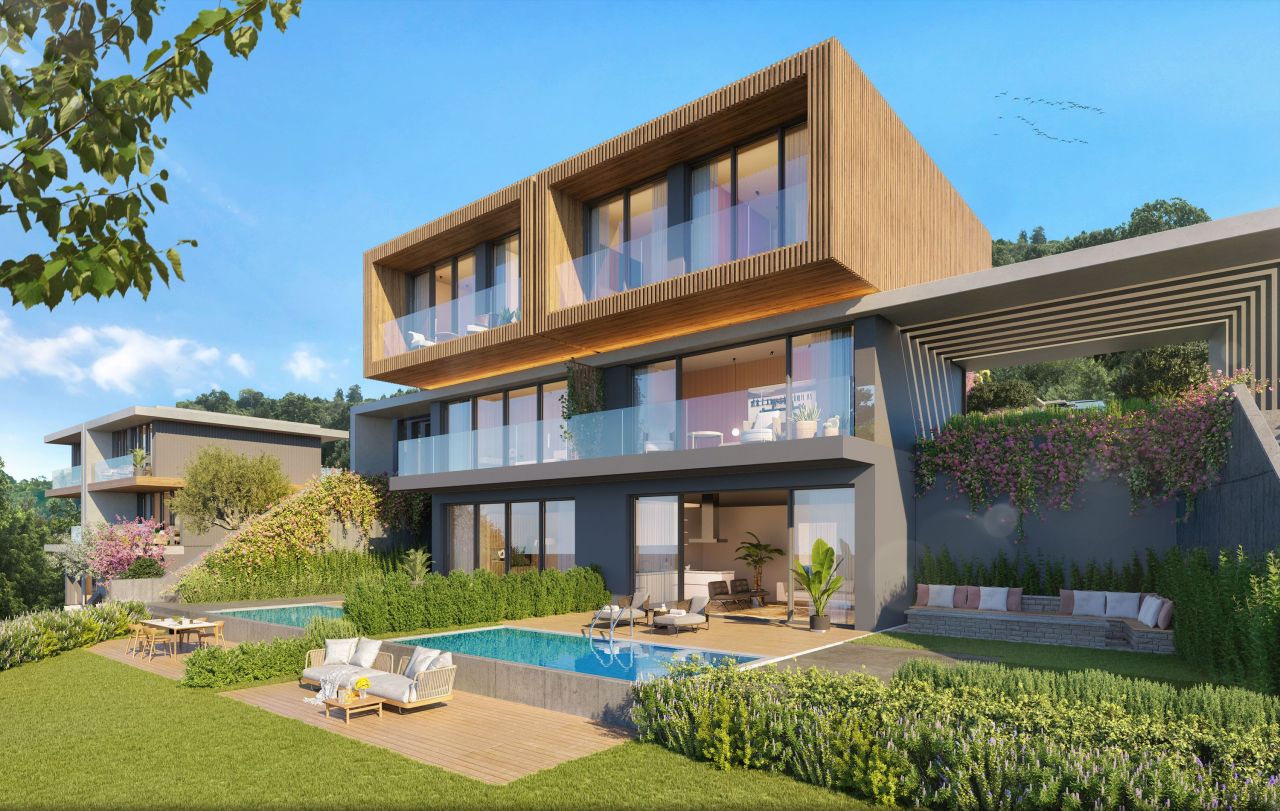 Villa in Bodrum, Türkei, 175 m² - Foto 1