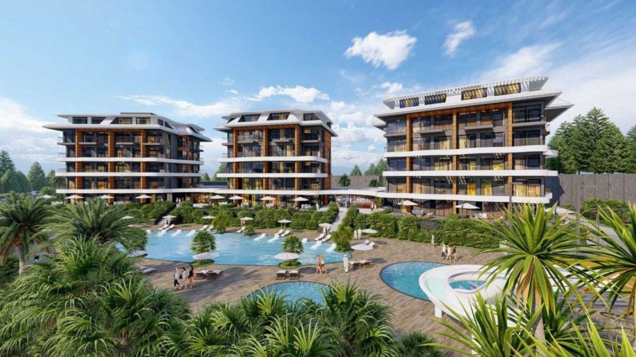 Piso en Alanya, Turquia, 49 m² - imagen 1