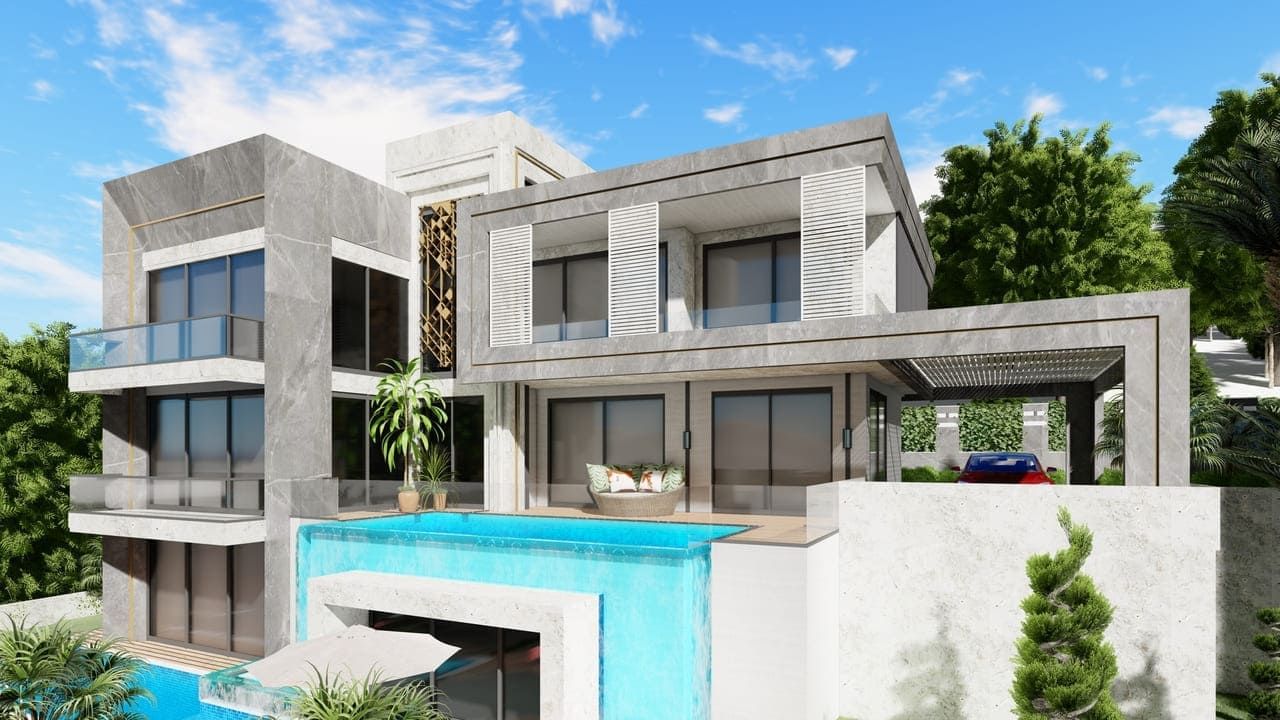 Villa in Alanya, Türkei, 238 m² - Foto 1