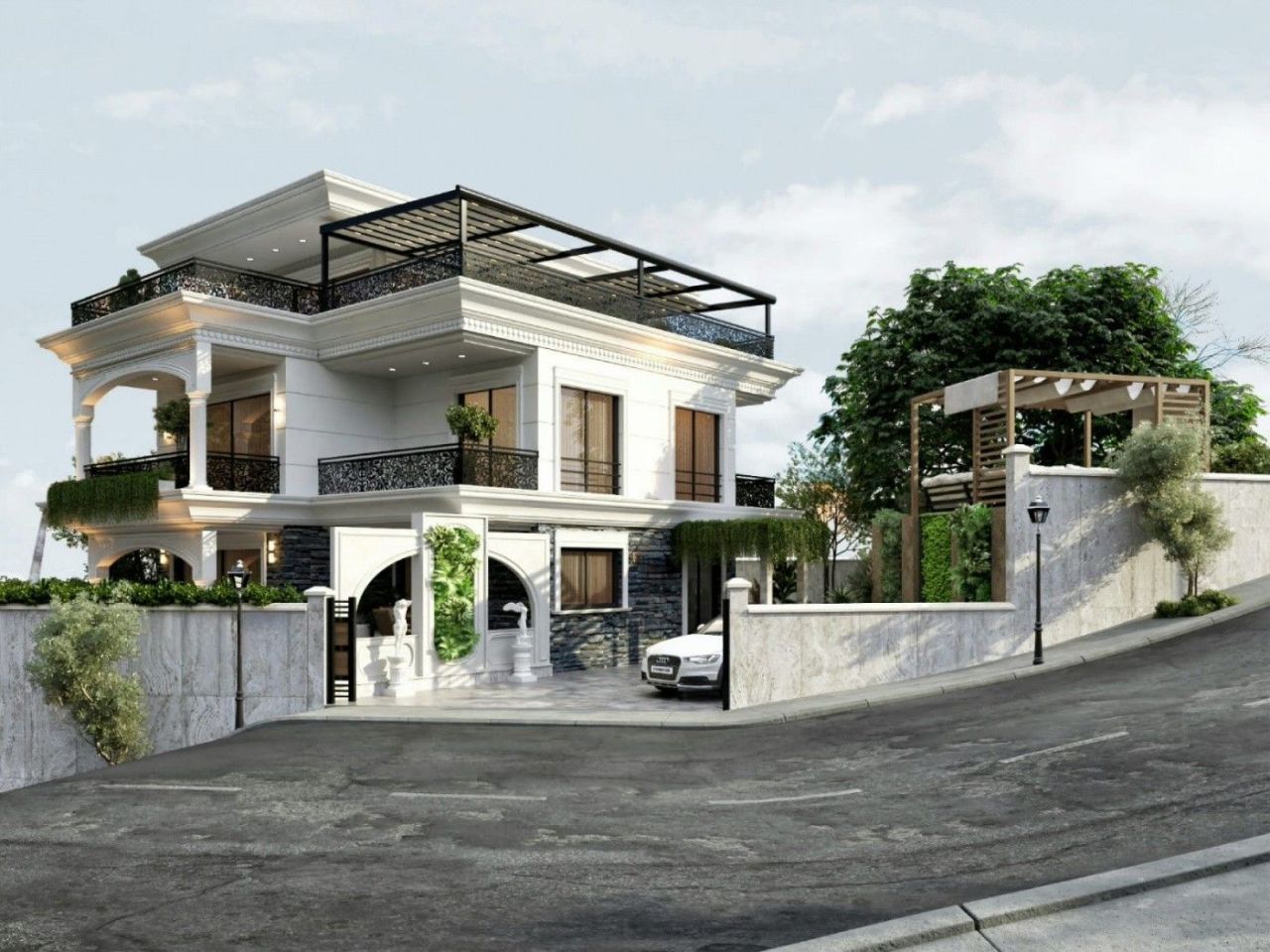 Villa à Alanya, Turquie, 425 m² - image 1