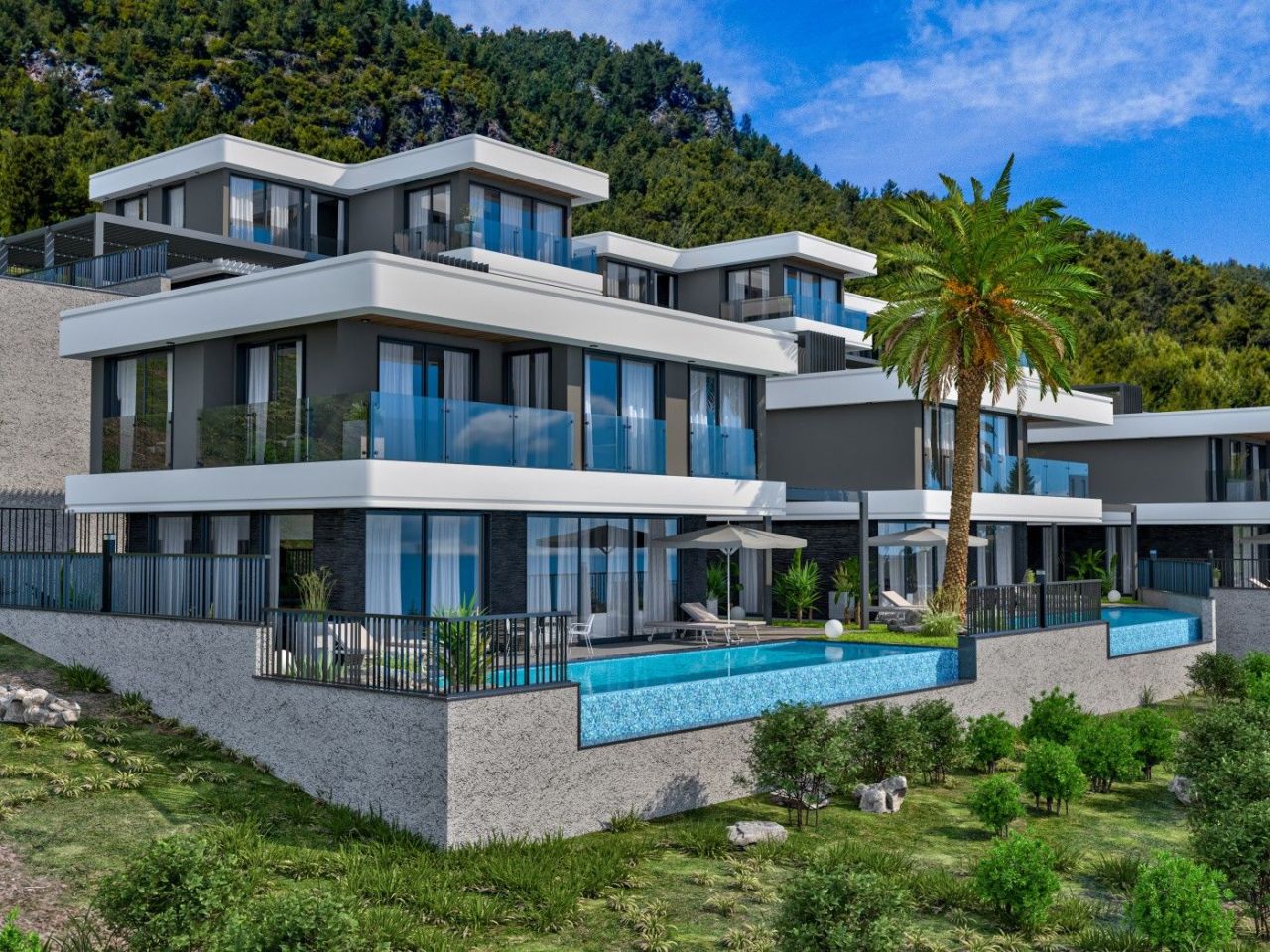 Villa in Alanya, Türkei, 434 m² - Foto 1