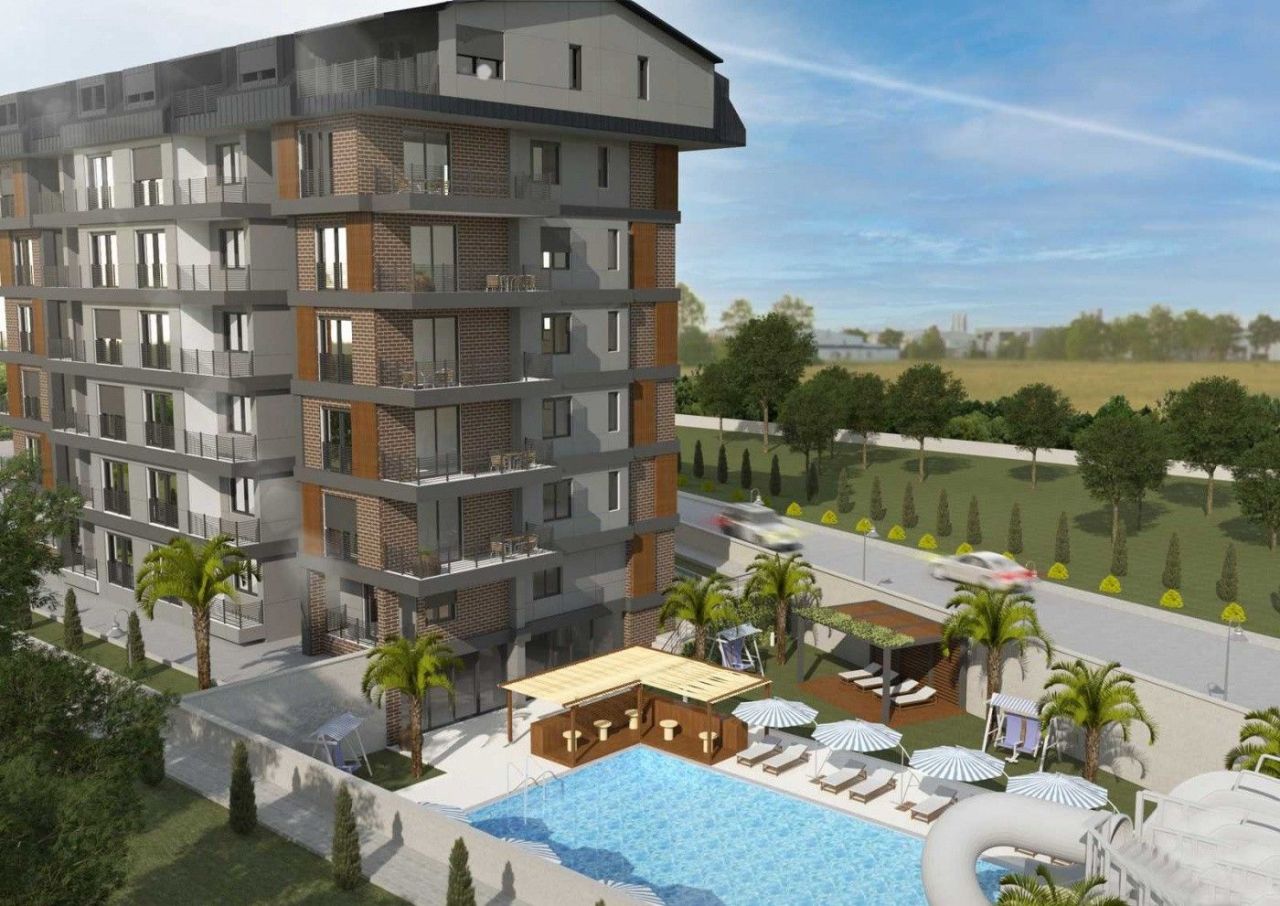 Appartamento a Gazipaşa, Turchia, 129 m² - foto 1
