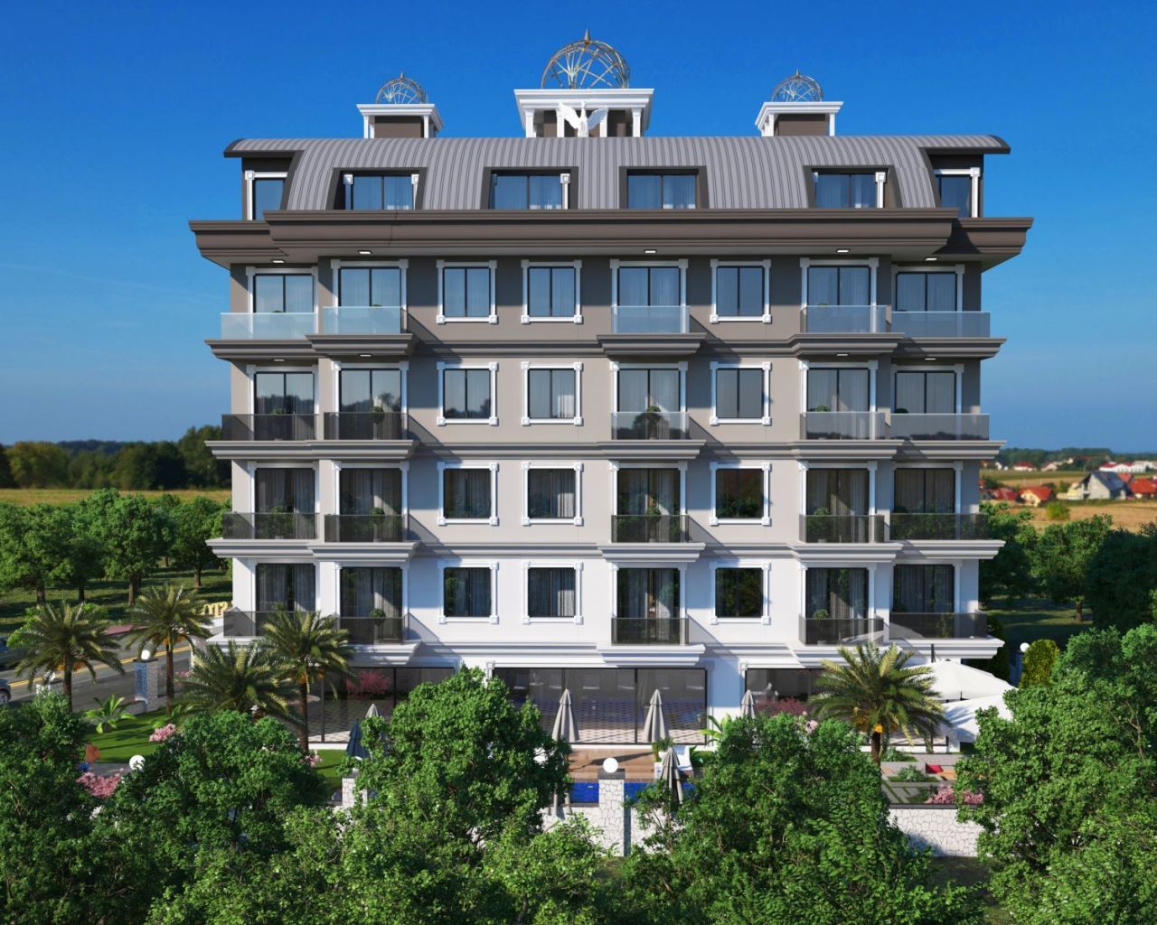 Wohnung in Gazipasa, Türkei, 54 m² - Foto 2