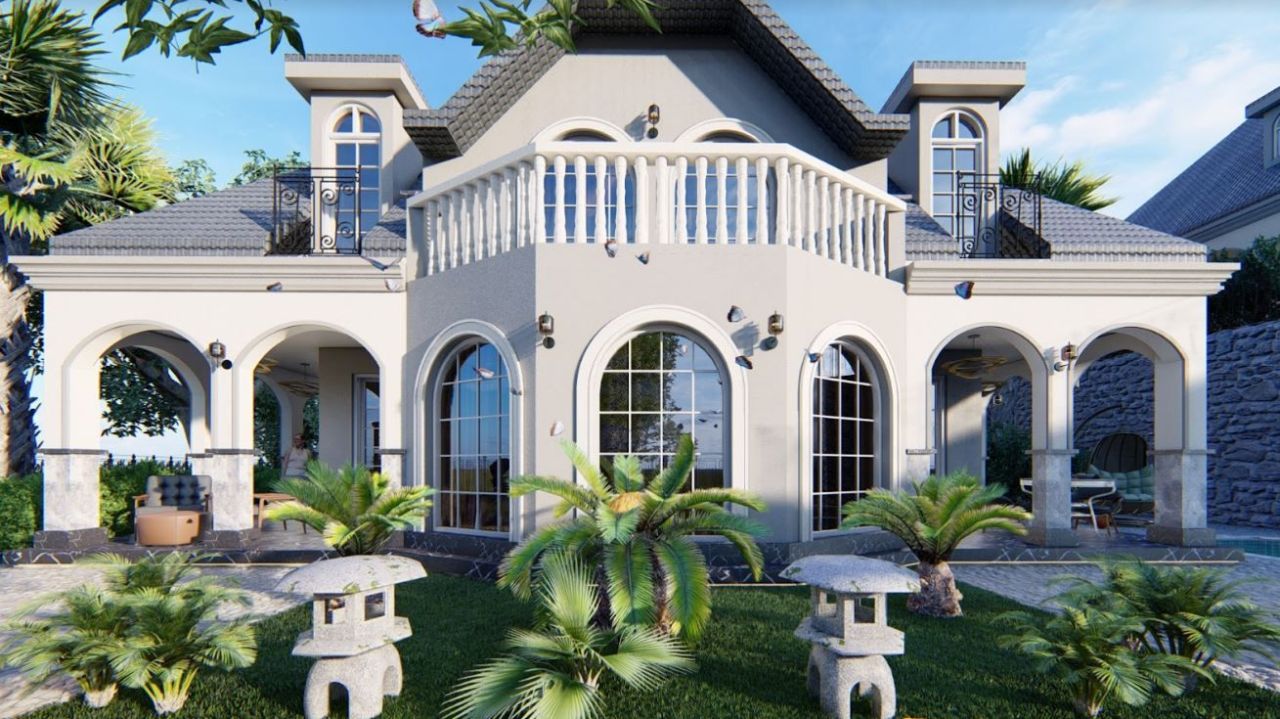 Villa in Alanya, Türkei, 525 m² - Foto 2