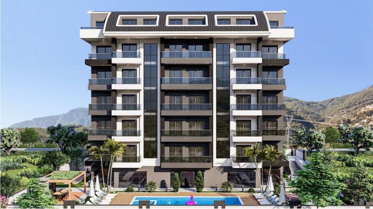 Appartamento ad Avsallar, Turchia, 54 m² - foto 2