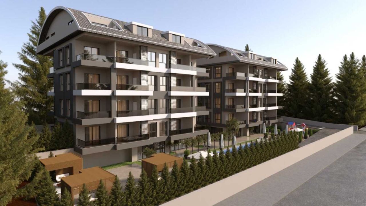 Piso en Alanya, Turquia, 52 m² - imagen 2