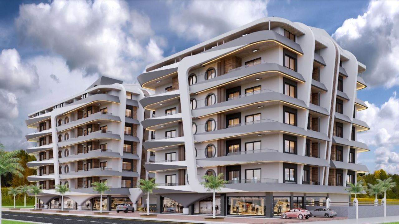 Appartamento a Gazipaşa, Turchia, 58 m² - foto 2