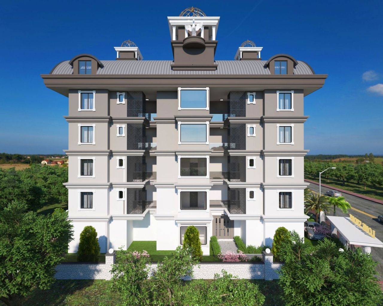 Wohnung in Gazipasa, Türkei, 54 m² - Foto 3