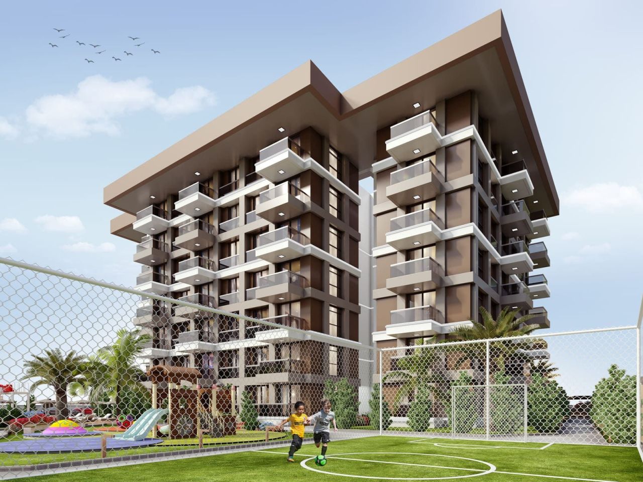 Piso en Gazipasa, Turquia, 46 m² - imagen 3