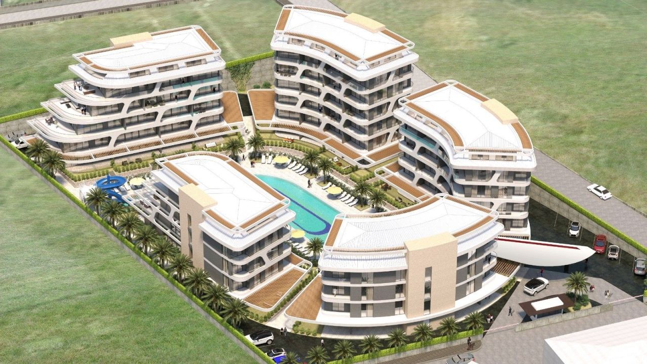 Wohnung in Alanya, Türkei, 58 m² - Foto 3