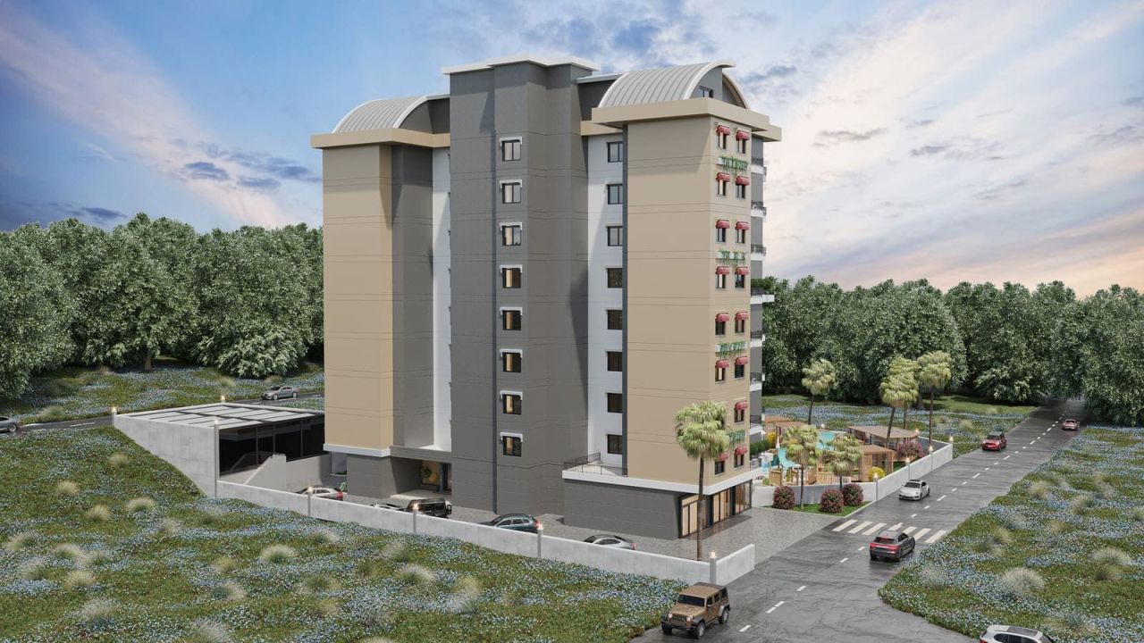 Piso en Avsallar, Turquia, 44 m² - imagen 3