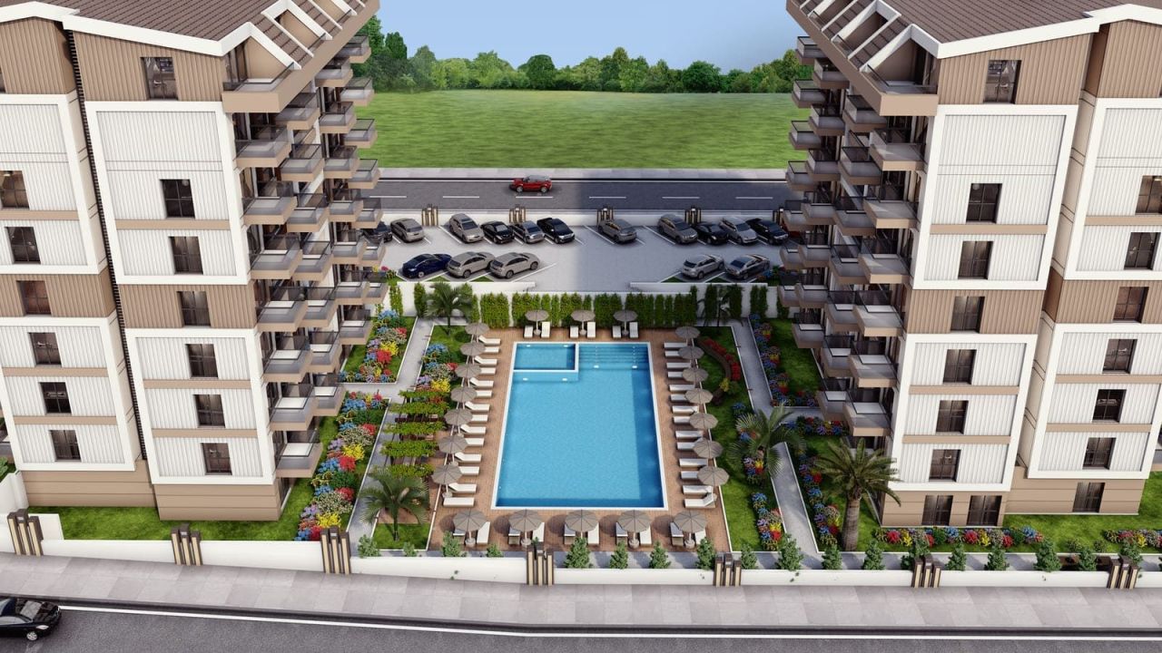 Wohnung in Gazipasa, Türkei, 53 m² - Foto 3