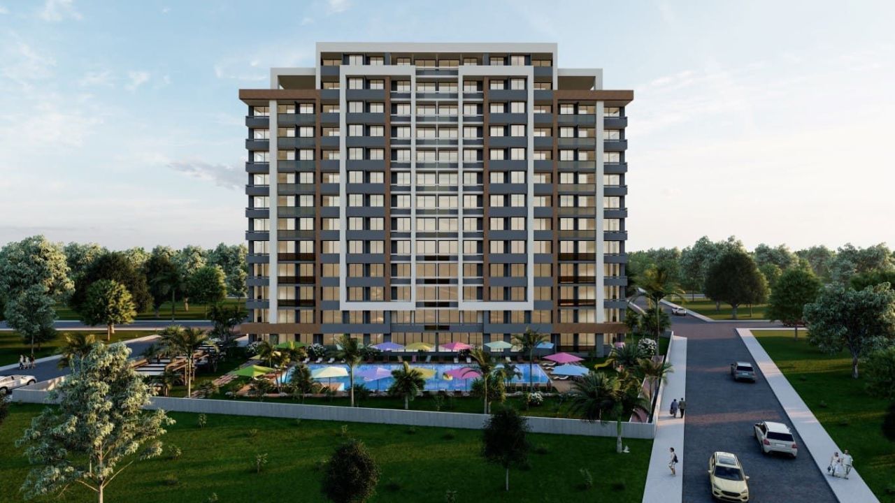 Appartamento a Mersin, Turchia, 47 m² - foto 3