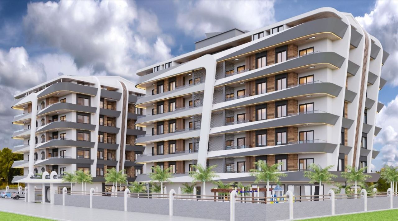 Appartamento a Gazipaşa, Turchia, 58 m² - foto 3