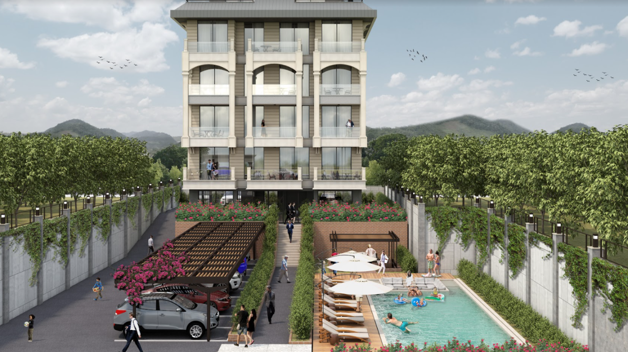 Propiedad comercial en Kestel, Turquia, 56 m² - imagen 4