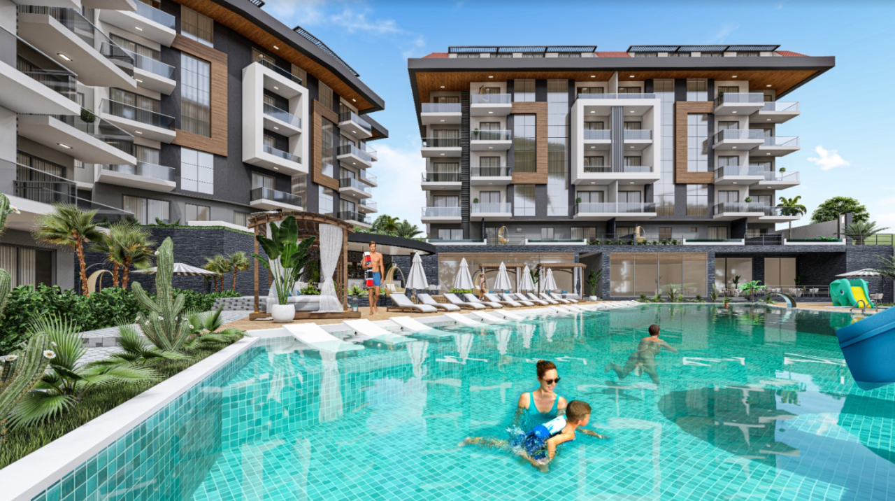 Flat in Kestel, Turkey, 45 m² - picture 4