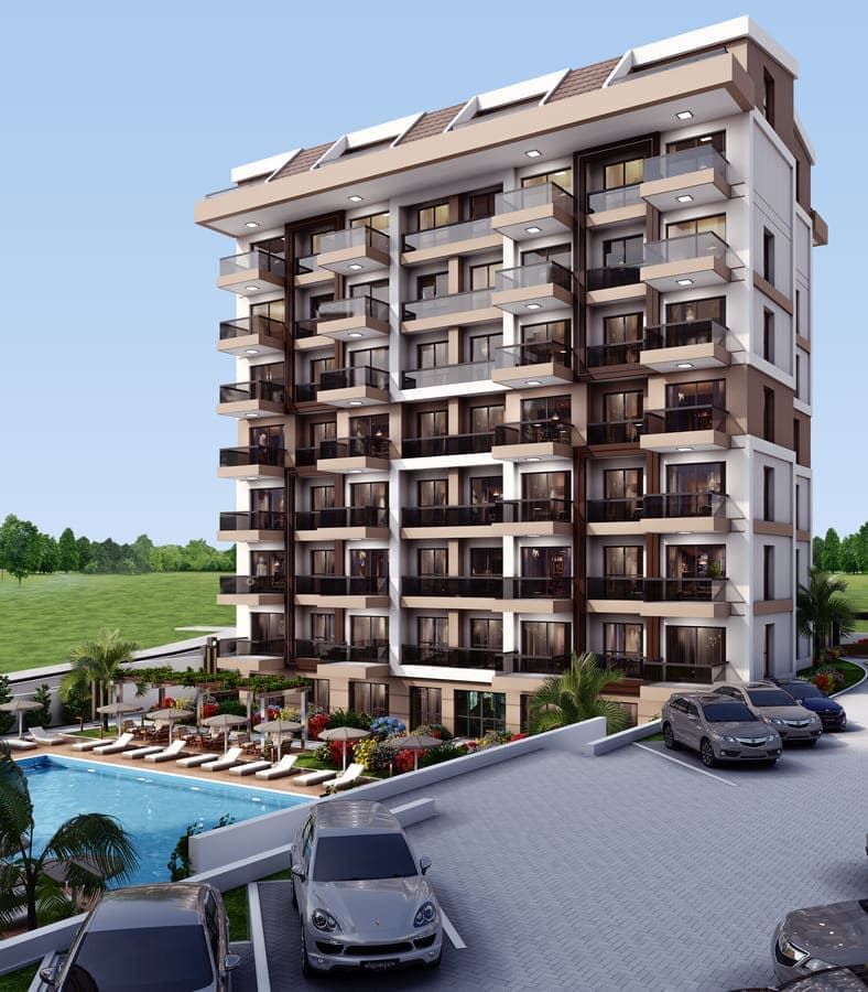 Wohnung in Gazipasa, Türkei, 53 m² - Foto 4