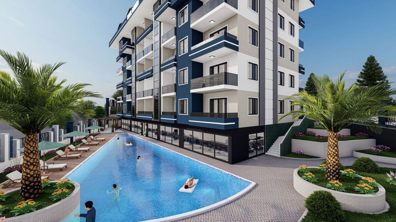 Wohnung in Kestel, Türkei, 61 m² - Foto 4