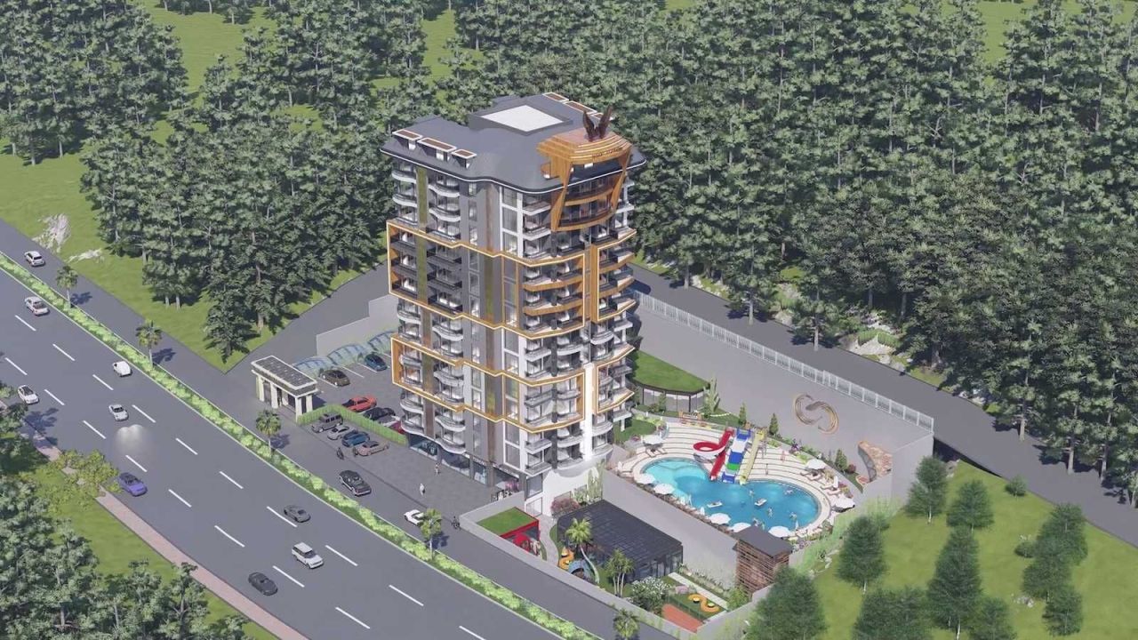 Appartamento a Alanya, Turchia, 50 m² - foto 4