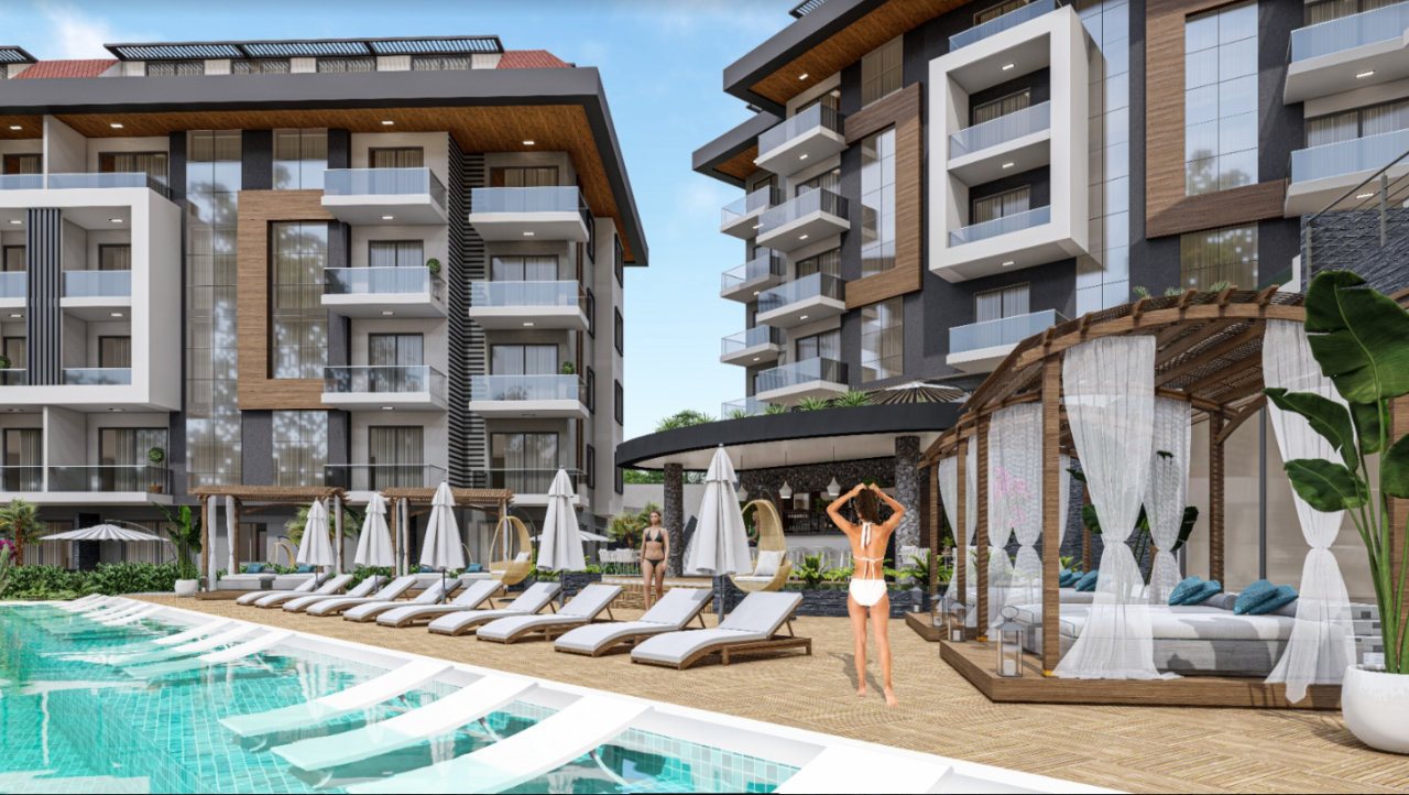 Flat in Kestel, Turkey, 45 m² - picture 5