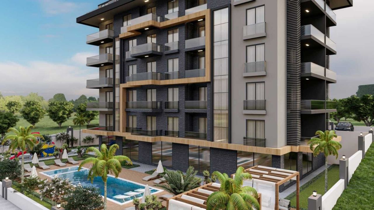 Appartamento a Alanya, Turchia, 56 m² - foto 5