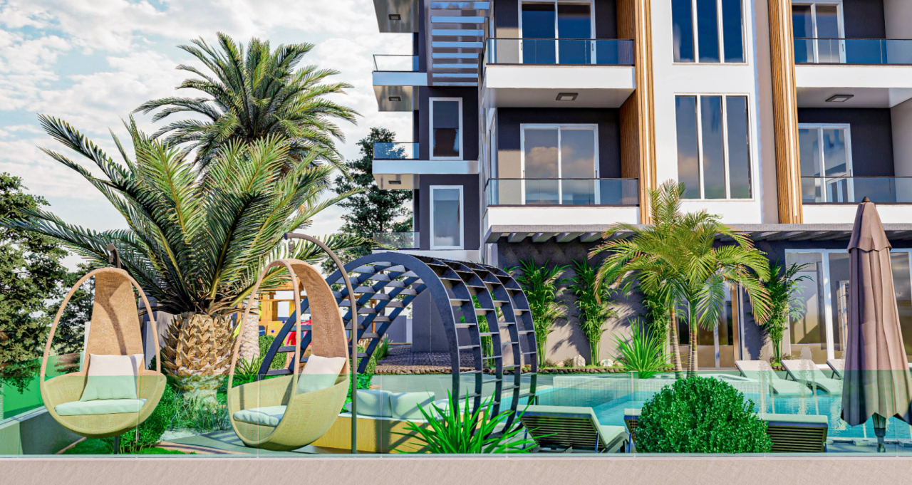 Penthouse in Alanya, Türkei, 49 m² - Foto 6