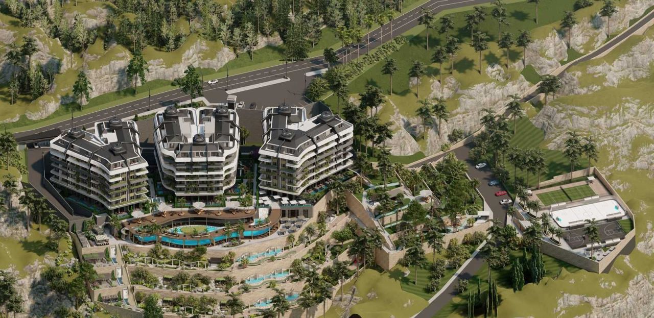 Piso en Alanya, Turquia, 46 m² - imagen 6