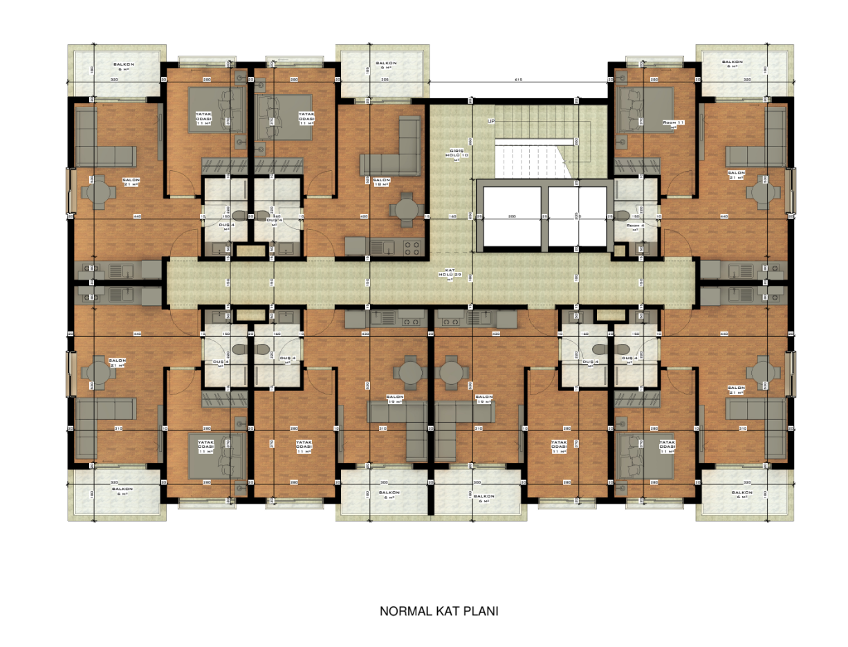 Appartamento a Alanya, Turchia, 50 m² - foto 8