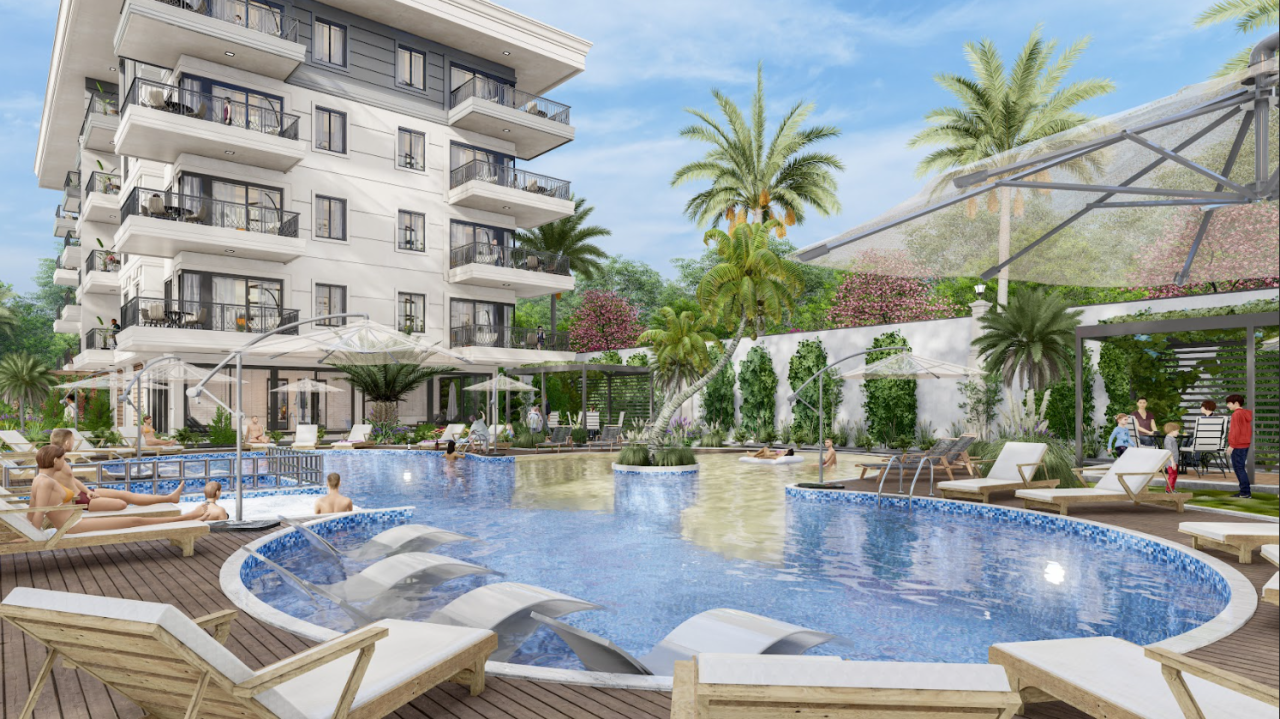 Piso en Alanya, Turquia, 53 m² - imagen 8