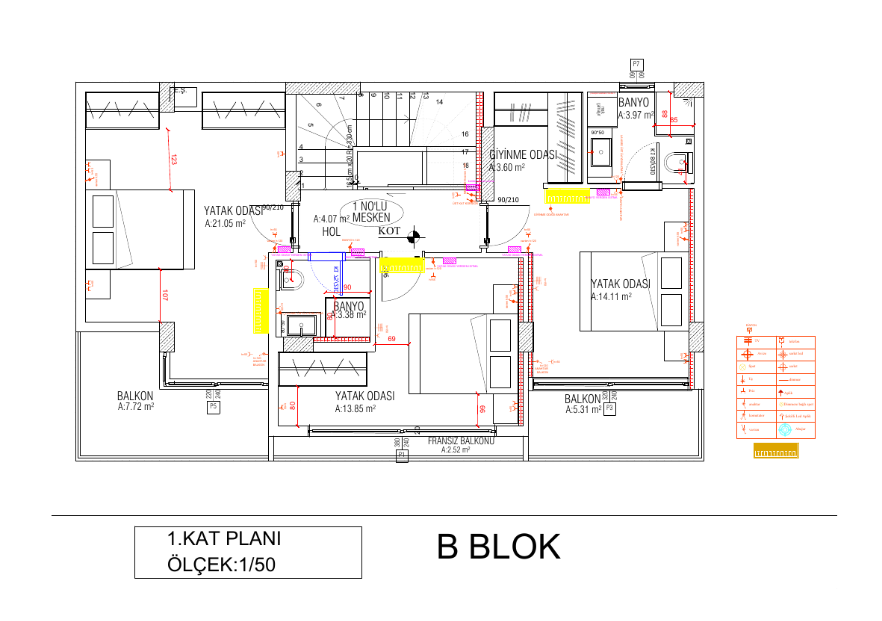 Villa à Alanya, Turquie, 157 m² - image 8