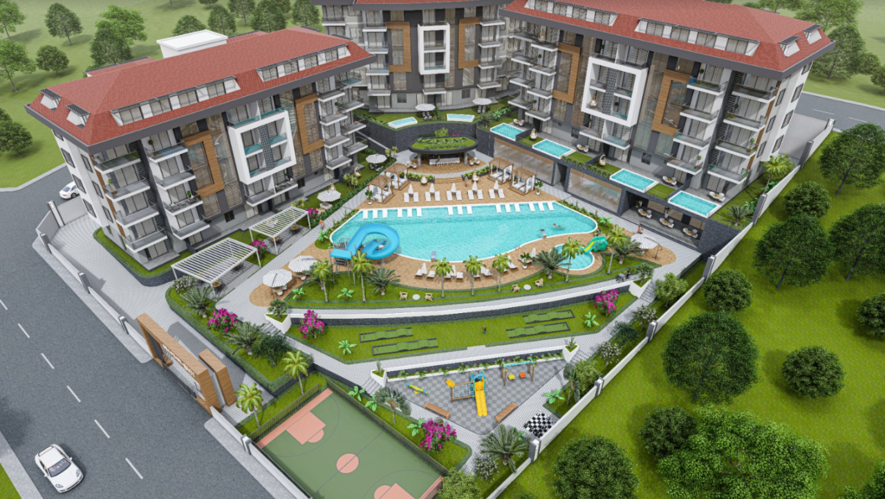 Flat in Kestel, Turkey, 45 m² - picture 9