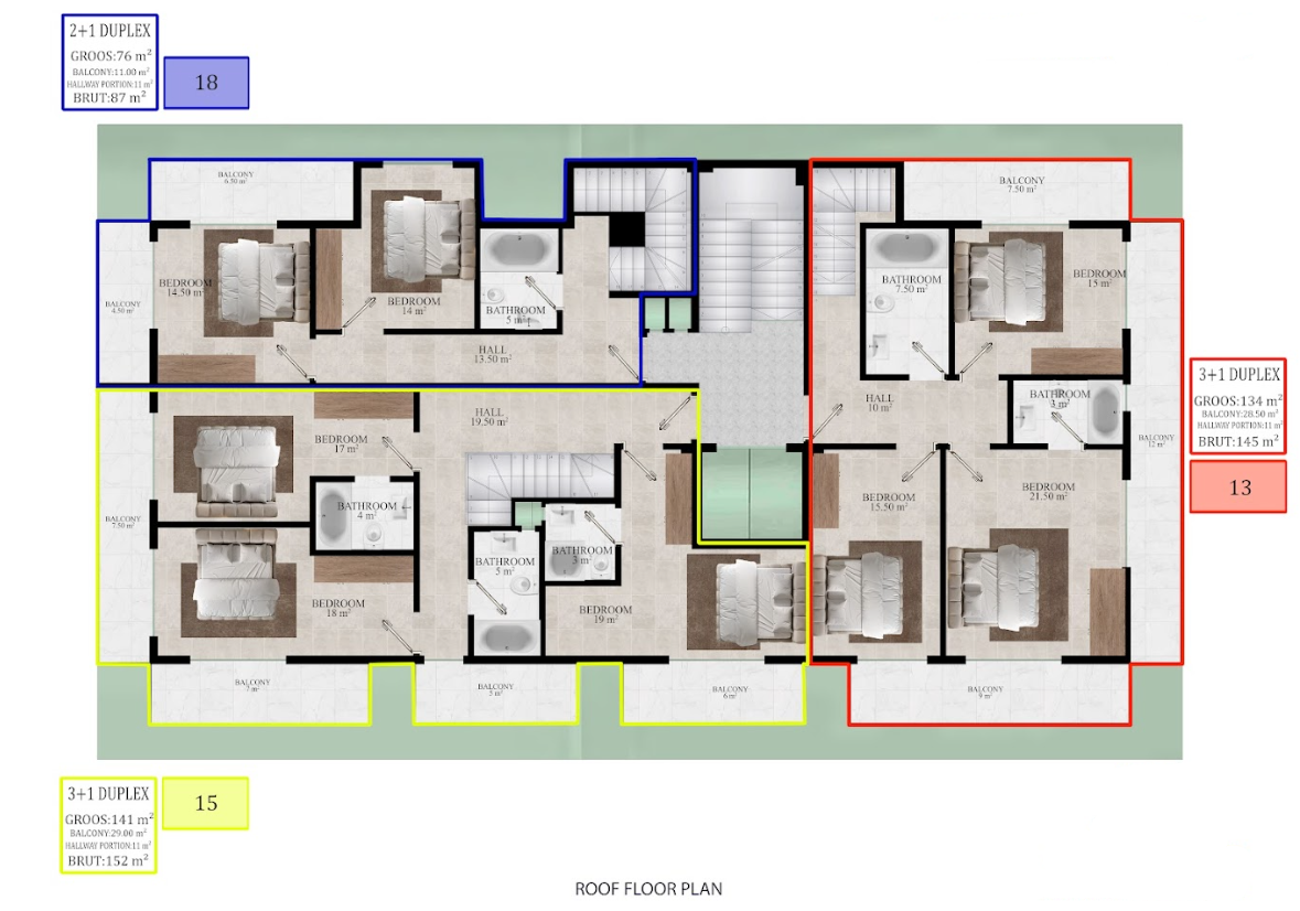 Appartement à Avsallar, Turquie, 78 m² - image 9