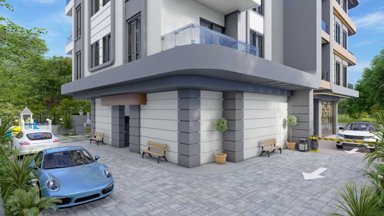 Appartamento a Gazipaşa, Turchia, 58 m² - foto 11